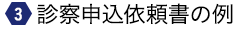 3.診察申込依頼書の例